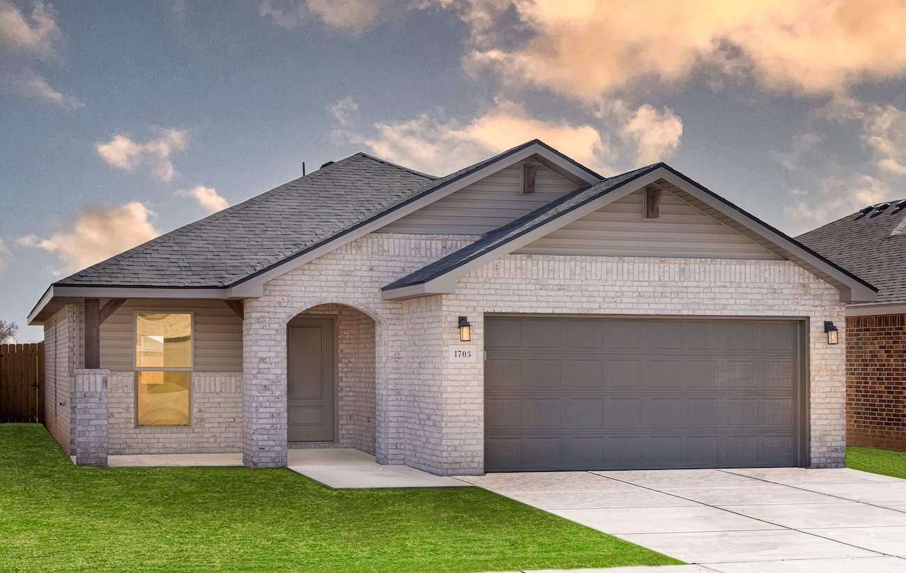 Photo of the exterior of the Cecilia, a Betenbough Homes floor plan
