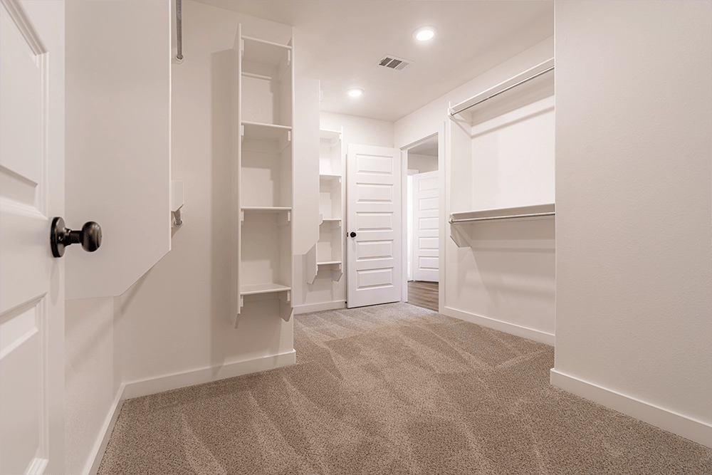 Walk-in bathroom in the Nikki, a Betenbough Homes floor plan.