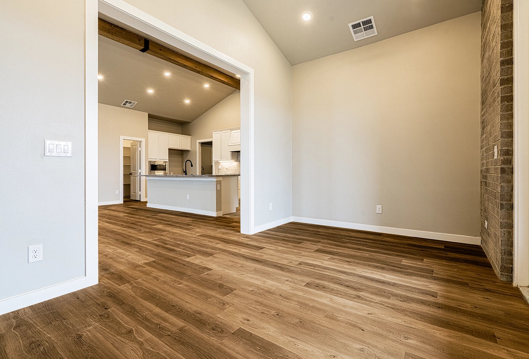 Photo of bonus room in the Vanessa, a floor plan by Betenbough Homes.
