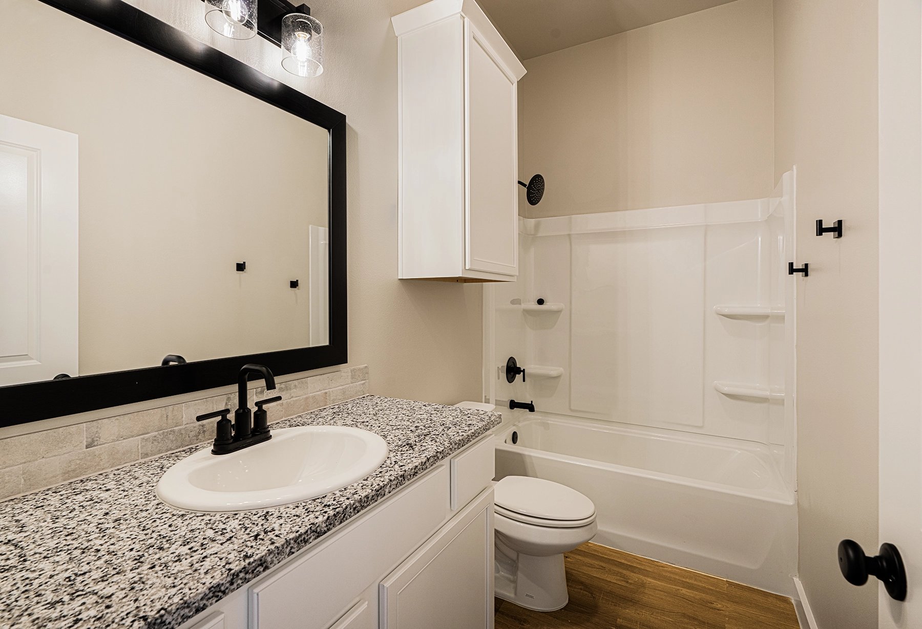 Photo of a bathroom in the Vanessa, a floor plan by Betenbough Homes, West Texas' #1 home builder.