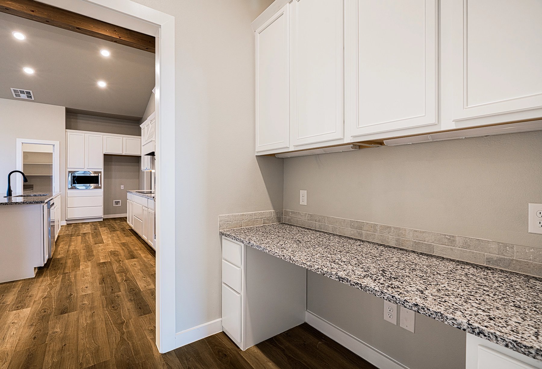 Photo of office in the Vanessa, one of Betenbough's big homes for sale.