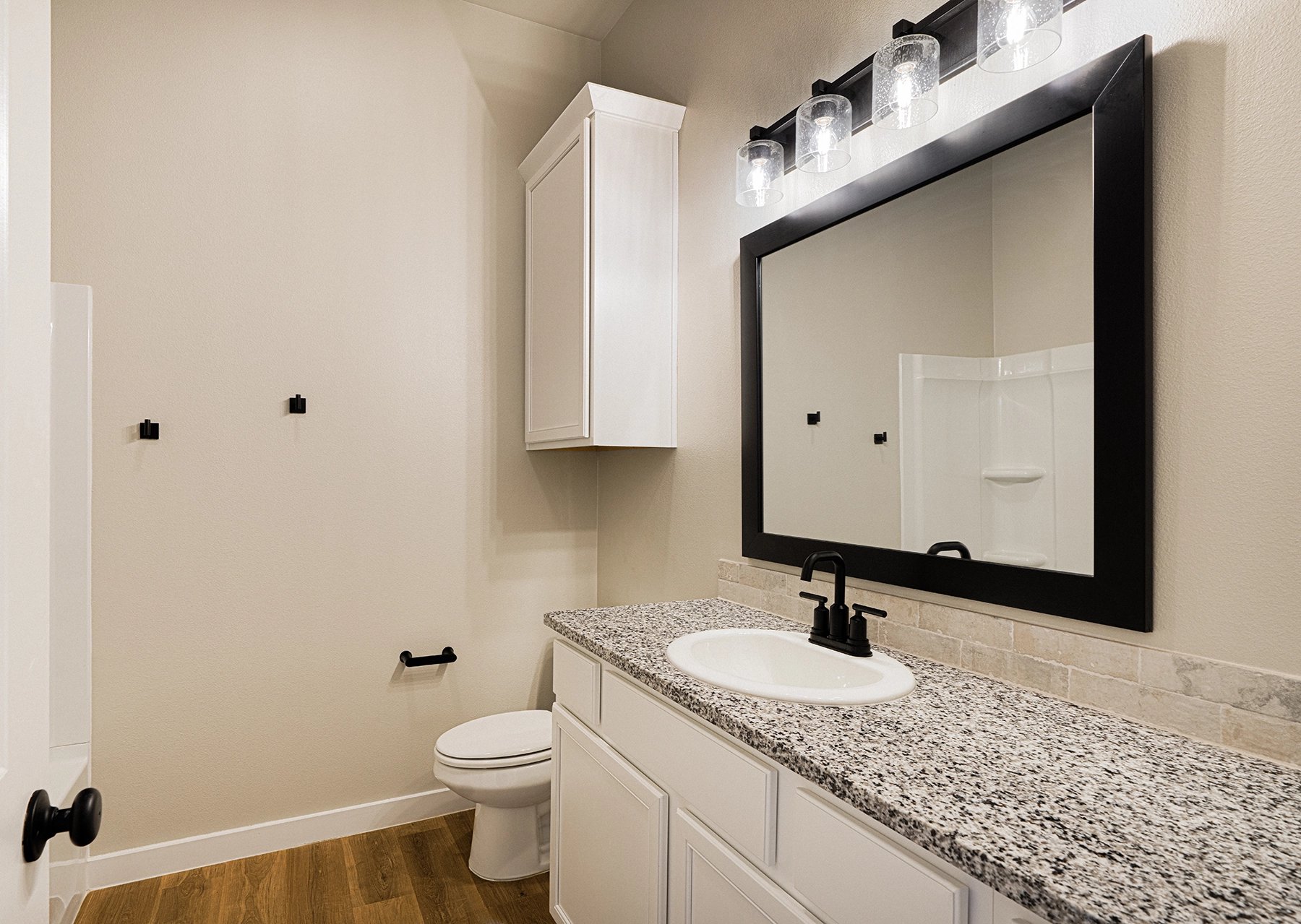 Photo of a bathroom in the Vanessa, one of Betenbough's big homes for sale.