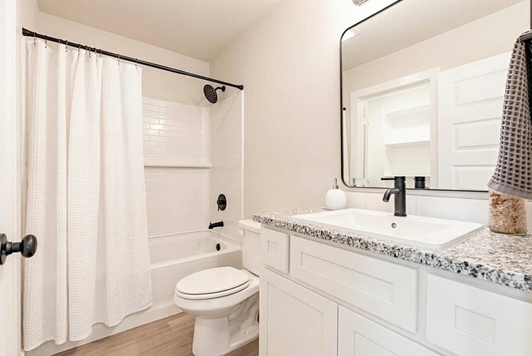 Staged Primary Bathroom