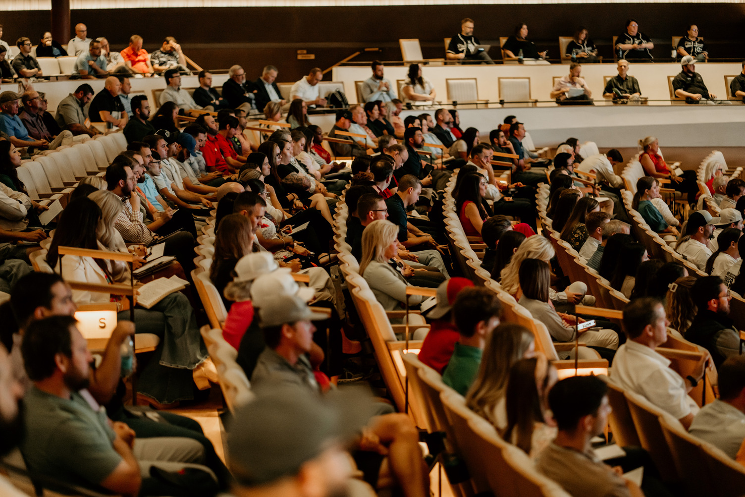 Photo of the audience at the Work With Purpose Conference.