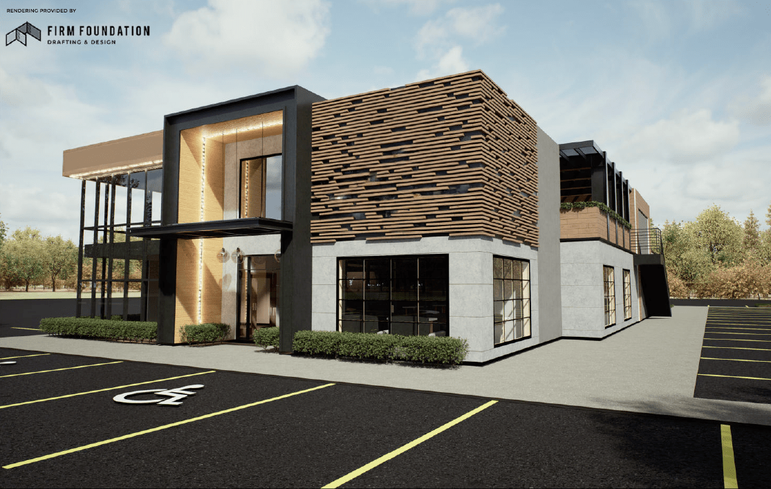 Photo of the Betenbough Homes New Home Center in south Lubbock, a West Texas home builder selling new homes in south Lubbock, TX.